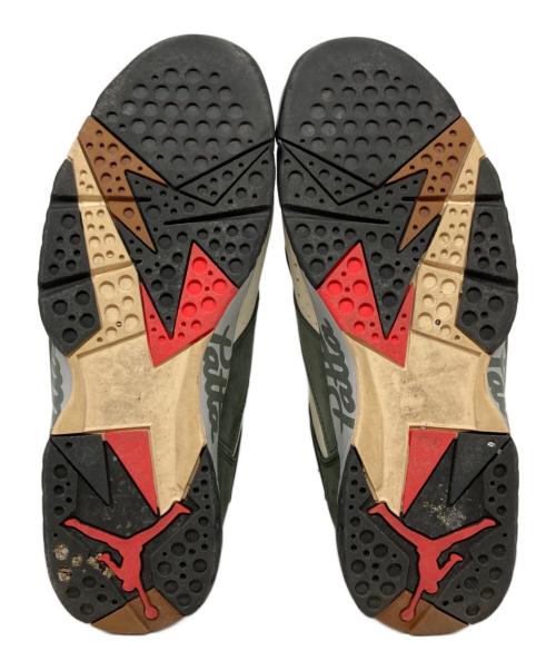 NIKE（ナイキ）NIKE (ナイキ) AIR JORDAN 7 RETRO カーキ サイズ:29の古着・服飾アイテム