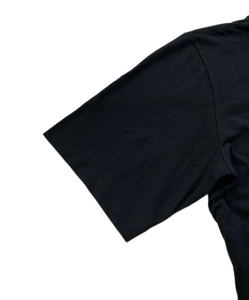 Y-3（ワイスリー）Y-3 (ワイスリー) CENTER FRONT STRIPES TEE ブラック サイズ:Sの古着・服飾アイテム