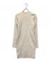 FENDI（フェンディ）の古着「24AW embossed-FF bodycon dress」｜ホワイト