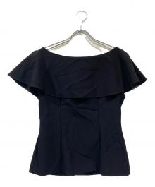 uncrave（アンクレイヴ）の古着「プルーフダブルクロスブラウス」｜ネイビー