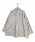 CALMER (カルメール) 別注 ナチュラル ダイ ビッグシャツ グレー サイズ:L：8000円