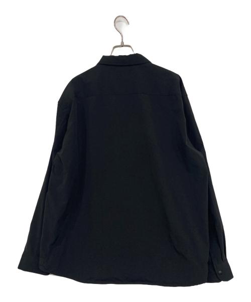 O/0-cho-rui.lab（オー/レイチョウルイラボ）O/0-cho-rui.lab (オー/レイチョウルイラボ) スナップボタンシャツ ブラック サイズ:Lの古着・服飾アイテム