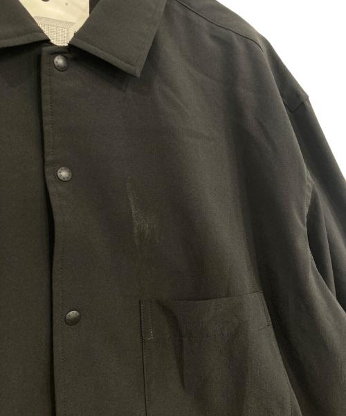 O/0-cho-rui.lab（オー/レイチョウルイラボ）O/0-cho-rui.lab (オー/レイチョウルイラボ) スナップボタンシャツ ブラック サイズ:Lの古着・服飾アイテム