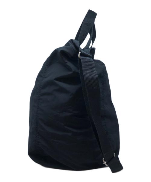 COMME des GARCONS HOMME（コムデギャルソン オム）COMME des GARCONS HOMME (コムデギャルソン オム) 綿ナイロングログラン 2WAY バッグ ネイビーの古着・服飾アイテム