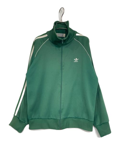 adidas（アディダス）adidas (アディダス) 【古着】80sトラックジャケット グリーン サイズ:表記無しの古着・服飾アイテム