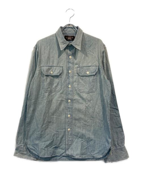 RRL（ダブルアールエル）RRL (ダブルアールエル) シャンブレーシャツ インディゴ サイズ:Sの古着・服飾アイテム