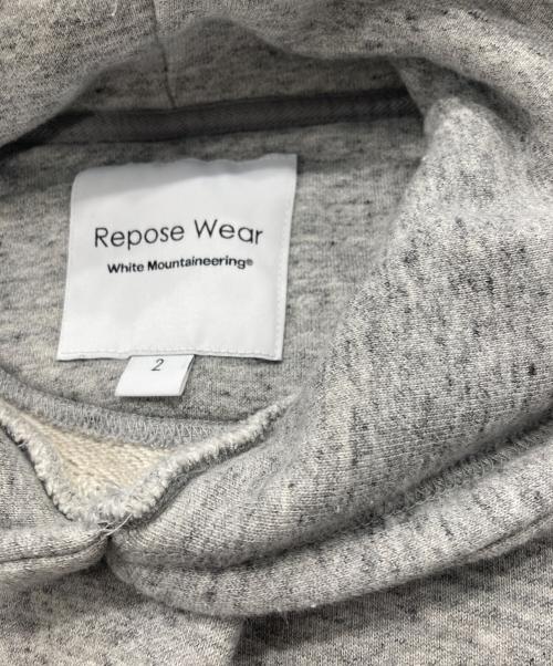 WHITE MOUNTAINEERING（ホワイトマウンテ二アニング）WHITE MOUNTAINEERING (ホワイトマウンテ二アニング) プルオーバーパーカー グレー サイズ:SIZE 2の古着・服飾アイテム