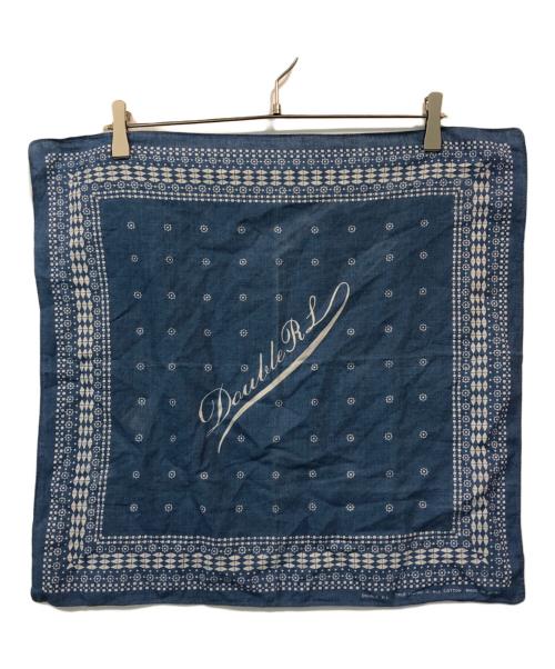 RRL（ダブルアールエル）RRL (ダブルアールエル) バンダナスカーフ インディゴの古着・服飾アイテム