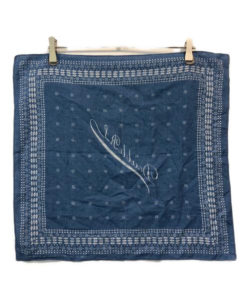 RRL（ダブルアールエル）RRL (ダブルアールエル) バンダナスカーフ インディゴの古着・服飾アイテム