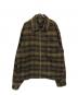 stussy（ステューシー）の古着「REED WOOL PLAID ZIP SHIR」｜グリーン