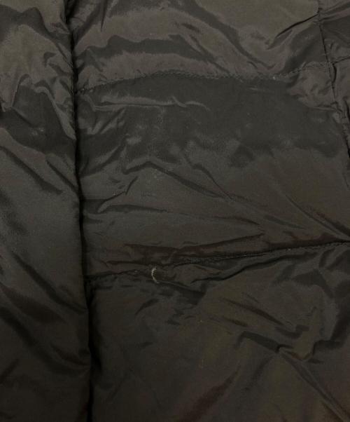 BALMAIN（バルマン）BALMAIN (バルマン) ブルーフォックスファーゼブラ柄ダウンコート ブラック サイズ:Mの古着・服飾アイテム