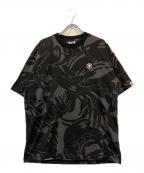 A BATHING APEア ベイシング エイプ）の古着「AAPE NOW TEE」｜ブラック
