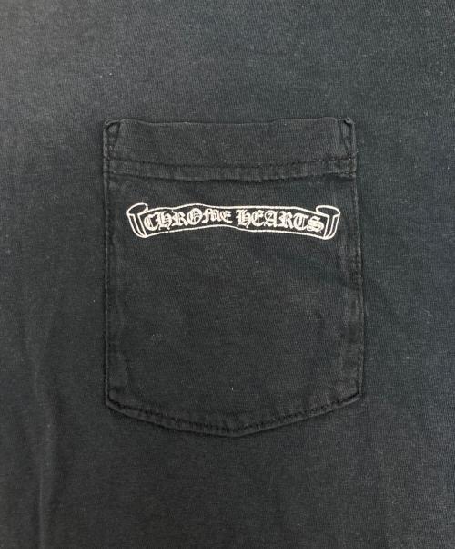 CHROME HEARTS（クロムハーツ）CHROME HEARTS (クロムハーツ) セメタリークロスロングTシャツ ブラック サイズ:Lの古着・服飾アイテム