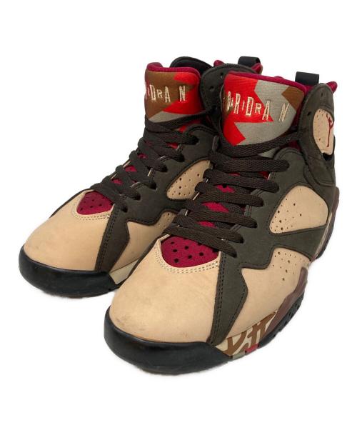 NIKE（ナイキ）NIKE (ナイキ) Patta (パタ) Air Jordan 7 OG ブラウン サイズ:25.5の古着・服飾アイテム