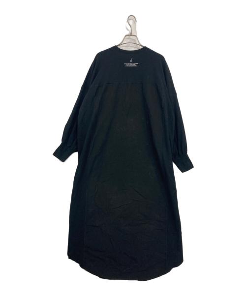 Curensology（カレンソロジー）Curensology (カレンソロジー) サーマルコンビワンピース ブラック サイズ:Fの古着・服飾アイテム