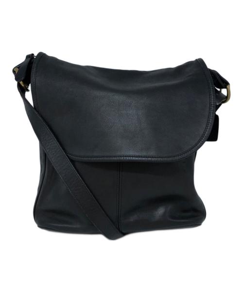 COACH（コーチ）COACH (コーチ) オールドフラップショルダーバッグ ブラックの古着・服飾アイテム