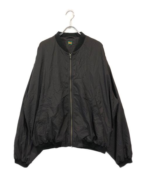 078 CITE（078 サイト）078 CITE (078 サイト) ナイロンジップアップジャケット ブラック サイズ:-の古着・服飾アイテム