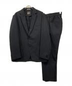 BOSSボス）の古着「シアサッカーセットアップスーツ」｜ネイビー