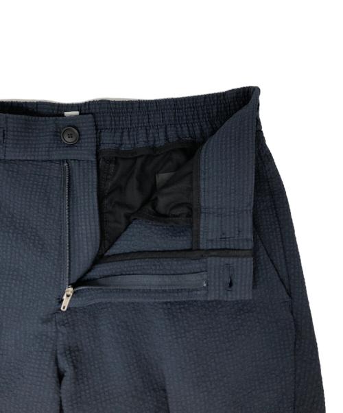 BOSS（ボス）BOSS (ボス) シアサッカーセットアップスーツ ネイビー サイズ:48の古着・服飾アイテム