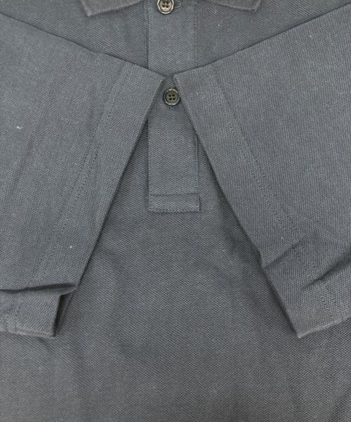 J.W.ANDERSON（ジェイダブリューアンダーソン）J.W.ANDERSON (ジェイダブリューアンダーソン) ロゴパッチポロシャツ ネイビー サイズ:Mの古着・服飾アイテム