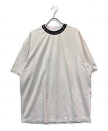 Acne studios（アクネ ストゥディオス）の古着「Extorr Logo Rib Tシャツ」｜ホワイト