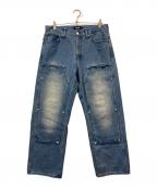 X-LARGE×Blu Boyエクストララージ×）の古着「ダブルニーデニム」｜インディゴ
