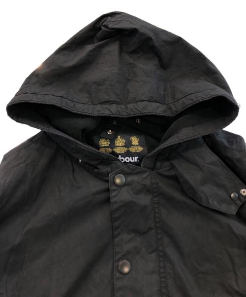 Barbour（バブアー）Barbour (バブアー) KAPTAIN SUNSHINE (キャプテンサンシャイン) ビッグトランスポートフーディージャケット ブラック サイズ:SIZE 34の古着・服飾アイテム