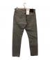 LEVI'S (リーバイス) スリムフィット ブラック デニムパンツ グレー サイズ:W33L32 未使用品：9000円