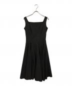 FOXEY NEWYORKフォクシーニューヨーク）の古着「ノースリーブワンピース」｜ブラック