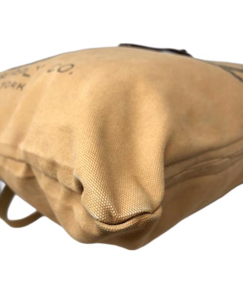 RRL（ダブルアールエル）RRL (ダブルアールエル) キャンバストートバッグ ベージュの古着・服飾アイテム