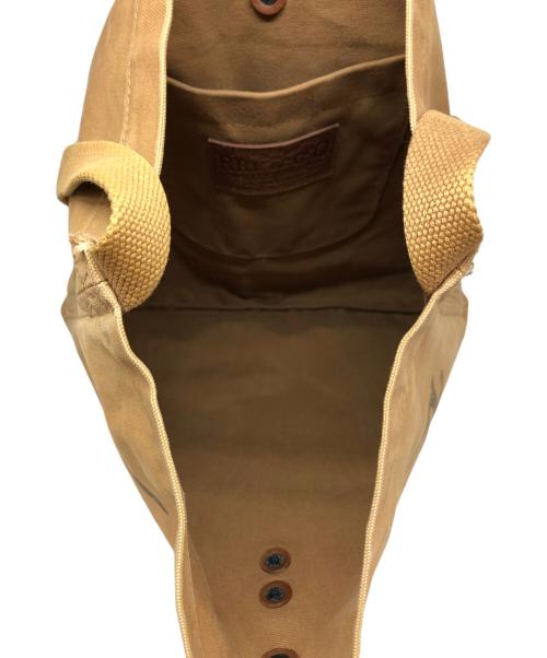 RRL（ダブルアールエル）RRL (ダブルアールエル) キャンバストートバッグ ベージュの古着・服飾アイテム