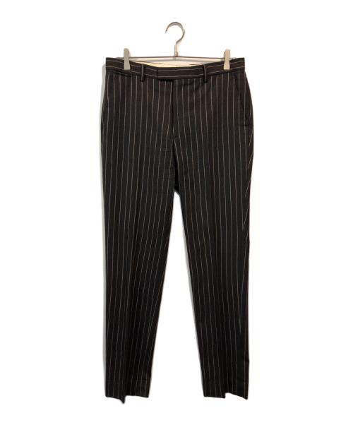 Paul Smith COLLECTION（ポールスミス コレクション）Paul Smith COLLECTION (ポールスミス コレクション) 2Bストライプセットアップスーツ グレー×ベージュ サイズ:Lの古着・服飾アイテム