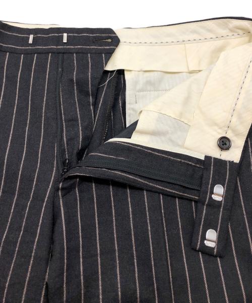 Paul Smith COLLECTION（ポールスミス コレクション）Paul Smith COLLECTION (ポールスミス コレクション) 2Bストライプセットアップスーツ グレー×ベージュ サイズ:Lの古着・服飾アイテム