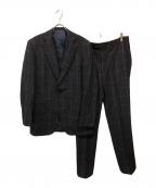 Kent Aveケントアヴェニュー）の古着「ウインドウペンチェック3ピーススーツ」｜ネイビー