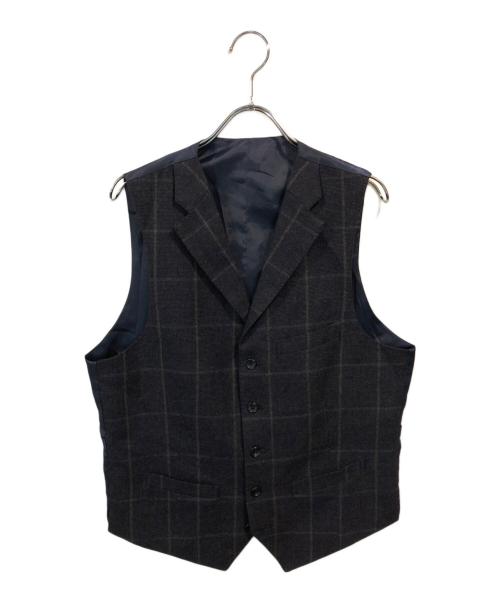 Kent Ave（ケントアヴェニュー）kent ave (ケントアヴェニュー) ウインドウペンチェック3ピーススーツ ネイビー サイズ: A-6の古着・服飾アイテム