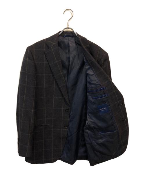 Kent Ave（ケントアヴェニュー）kent ave (ケントアヴェニュー) ウインドウペンチェック3ピーススーツ ネイビー サイズ: A-6の古着・服飾アイテム