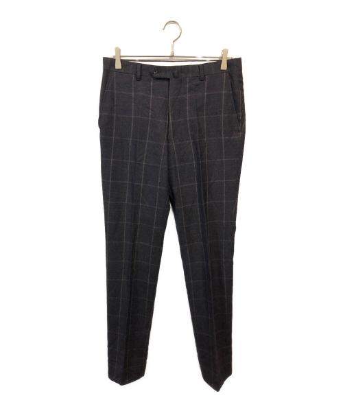 Kent Ave（ケントアヴェニュー）kent ave (ケントアヴェニュー) ウインドウペンチェック3ピーススーツ ネイビー サイズ: A-6の古着・服飾アイテム