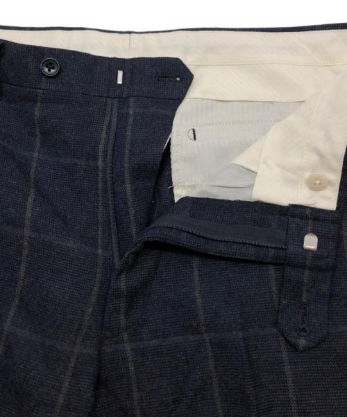 Kent Ave（ケントアヴェニュー）kent ave (ケントアヴェニュー) ウインドウペンチェック3ピーススーツ ネイビー サイズ: A-6の古着・服飾アイテム