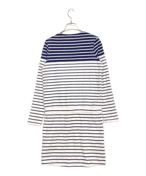 LACOSTE（ラコステ）LACOSTE (ラコステ) ワニワッペンカットソーワンピース ネイビー サイズ:36の古着・服飾アイテム