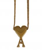 amiアミ）の古着「ゴールドプレーテッド ブラス Ami de Coeur ペンダント」｜ゴールド(色)