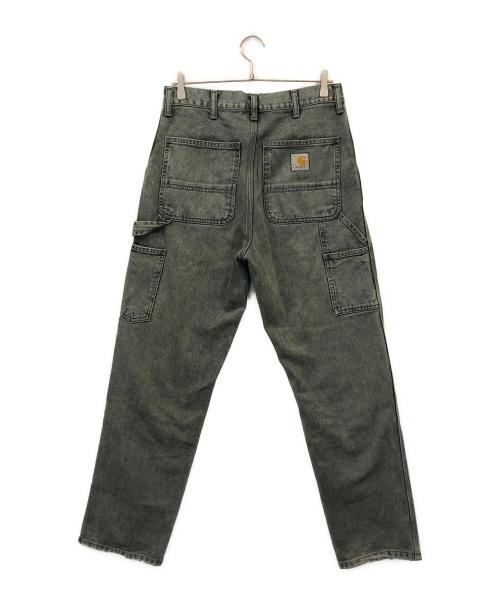 Carhartt WIP（カーハート ワーク イン プログレス）CARHARTT WIP (カーハート ワークインプログレス) シングルニー ペインターパンツ グリーン サイズ:SIZE 30の古着・服飾アイテム