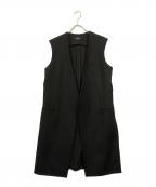 theoryセオリー）の古着「ロングジレ」｜ブラック