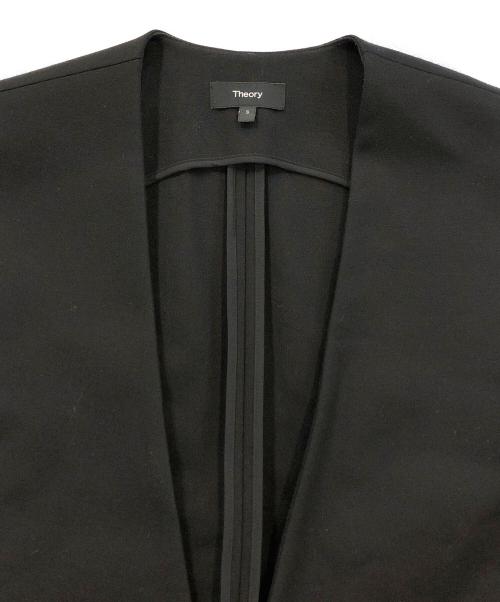 theory（セオリー）theory (セオリー) ロングジレ ブラック サイズ:Sの古着・服飾アイテム