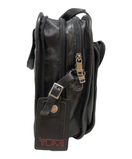 TUMI（トゥミ）TUMI (トゥミ) ナッパレザー2WAYブリーフケース ブラックの古着・服飾アイテム