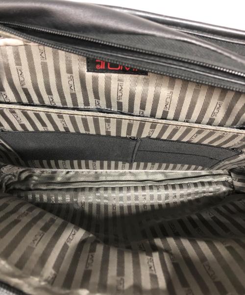 TUMI（トゥミ）TUMI (トゥミ) ナッパレザー2WAYブリーフケース ブラックの古着・服飾アイテム