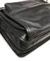 中古・古着 TUMI (トゥミ) ナッパレザー2WAYブリーフケース ブラック：8000円