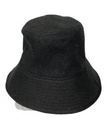 La Maison de Lyllis（ラメゾンドリリス）の古着「リネンハット」｜ブラック