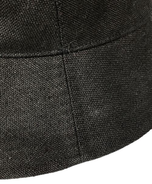 La Maison de Lyllis（ラメゾンドリリス）La Maison de Lyllis (ラメゾンドリリス) リネンハット ブラックの古着・服飾アイテム