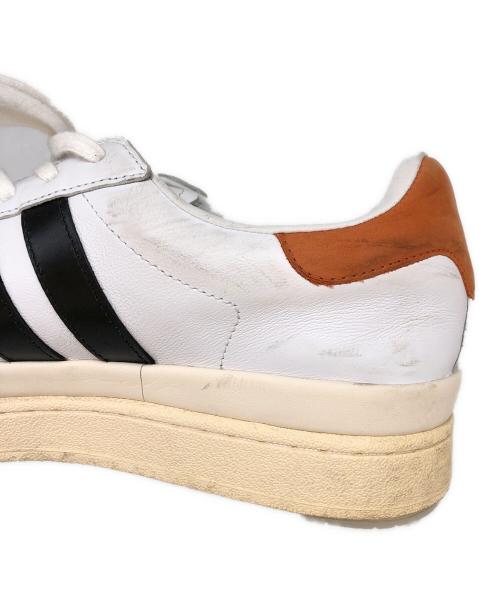 Y-3（ワイスリー）Y-3 (ワイスリー) ヒチョローカットスニーカー ホワイト×オレンジ サイズ:SIZE 28.5cmの古着・服飾アイテム