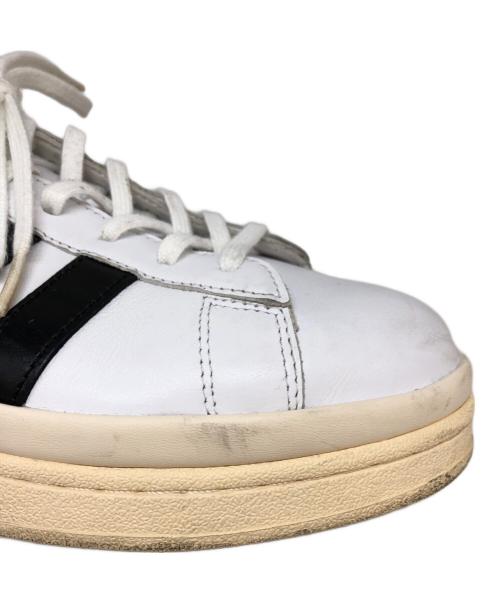 Y-3（ワイスリー）Y-3 (ワイスリー) ヒチョローカットスニーカー ホワイト×オレンジ サイズ:SIZE 28.5cmの古着・服飾アイテム